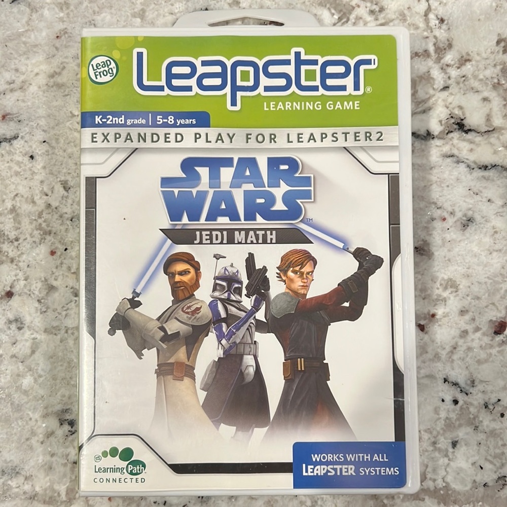 Star Wars Jedi Math - Leapster learning game